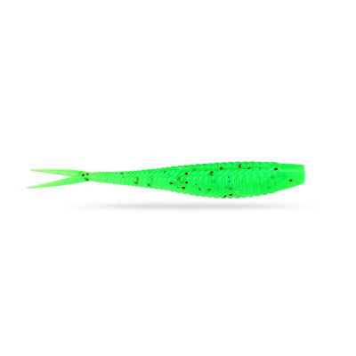 Ribbed_Split_Tail_Soft_Bait-green