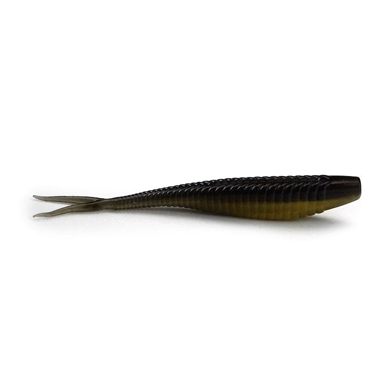 Threaded Fork Tail Soft Bait-brown