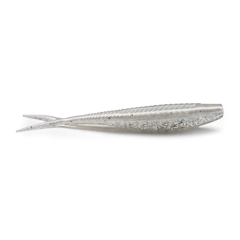 Threaded Fork Tail Soft Bait-white