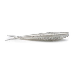 Threaded Fork Tail Soft Bait-white