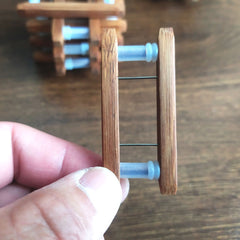 Handmade Bamboo Fishing Rig Line Storage for Micro Fishing 1 Piece