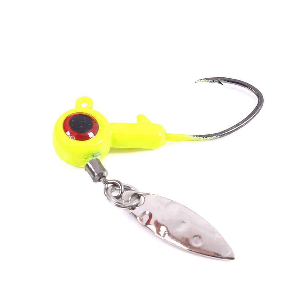spinner-bait-jig-head-yellow